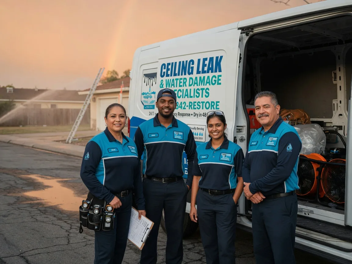 Ceiling Leak Cleanup company in Mount Enterprise, TX